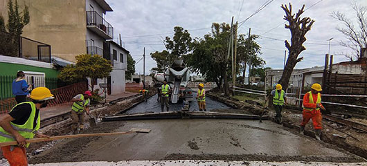 Obras estratégicas en distintos barrios