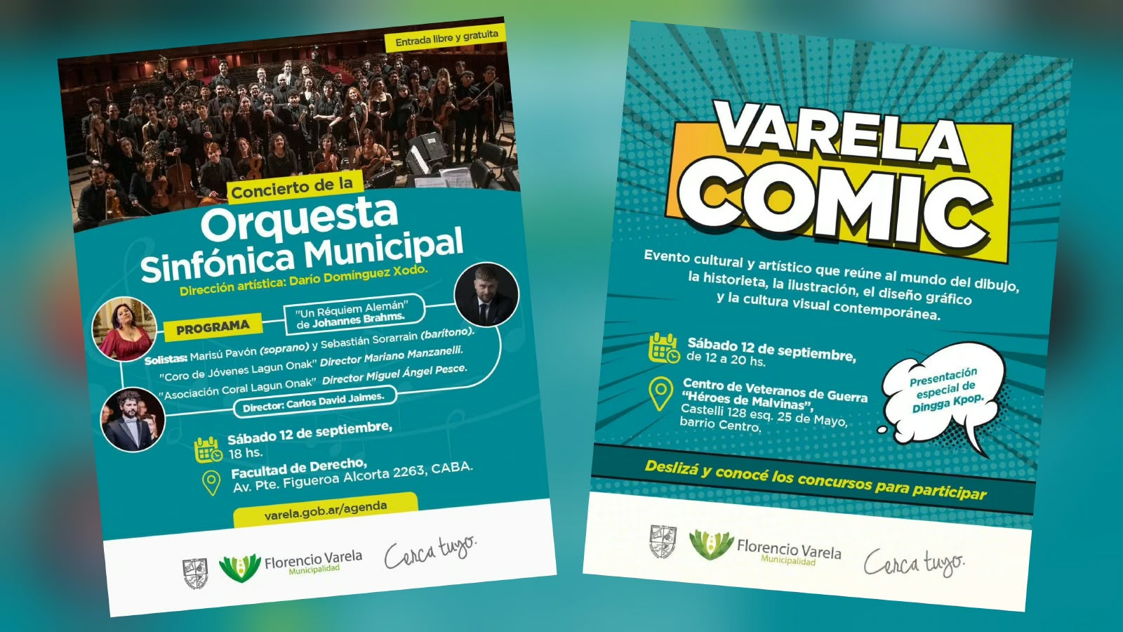 Milonga, Varela Comic y música al aire libre: conocé la agenda cultural gratuita para este fin de semana